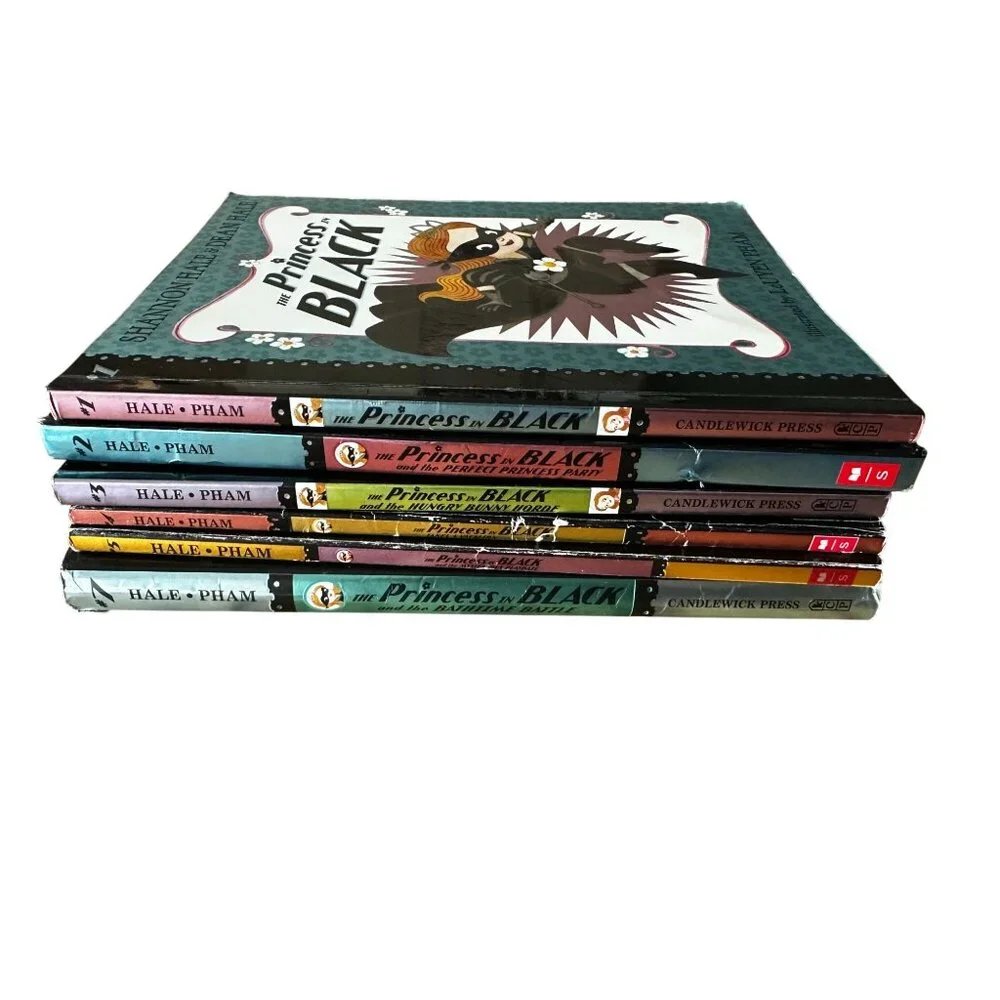 The Princess In Black Set Of 6 Childrens Books Shannon Hale Dean Hale - Picture 2 of 2